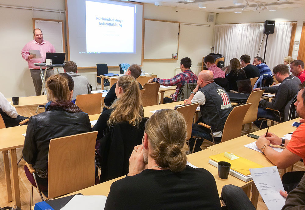 Utbildning - Förbundstävlingsledare